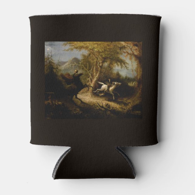 Rafraîchisseur Pour Canette Légende du cavalier sans tête fantôme d'Halloween (Devant)