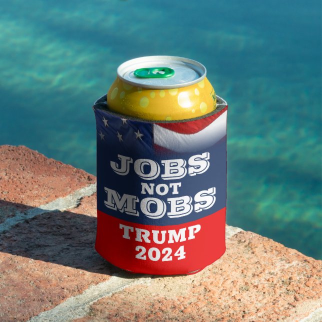 Rafraîchisseur Pour Canette L'emploi et non la mobilité Trump 2024 (Piscine in situ)