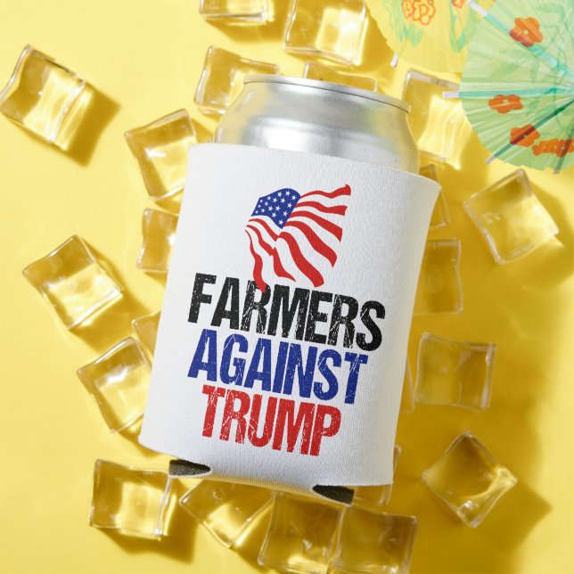 Rafraîchisseur Pour Canette Les agriculteurs contre l'élection de Trump en 202 (Été in situ)