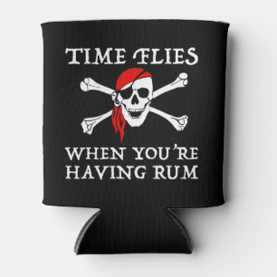 Rafraîchisseur Pour Canette Les mouches du temps quand vous avez du rhum