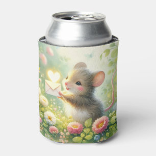 Rafraîchisseur Pour Canette Lettre d'amour de souris de cottage Prairie