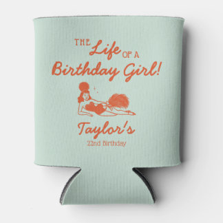 Rafraîchisseur Pour Canette Life of a Birthday Girl Party
