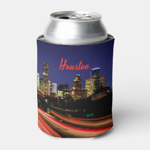 Rafraîchisseur Pour Canette Ligne Skyline de Houston Texas City