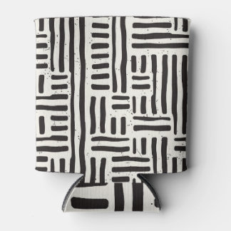 Rafraîchisseur Pour Canette Lignes dessinées à la main, texture grossière et t