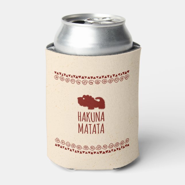 Rafraîchisseur Pour Canette Lion de Hakuna Matata (Can devant)