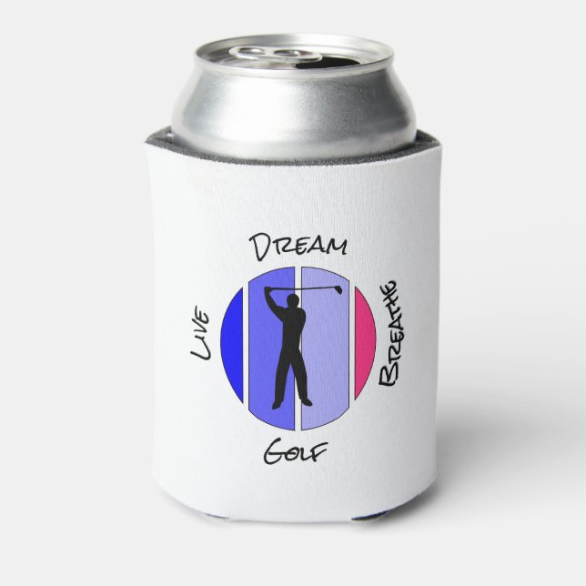 Rafraîchisseur Pour Canette Live, dream, breathe golf (Can Dos)