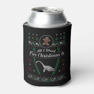Rafraîchisseur Pour Canette Loch Ness Monster Christmas Fausse Chemise