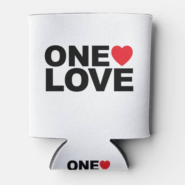 Rafraîchisseur Pour Canette Logo OneLove (Devant)