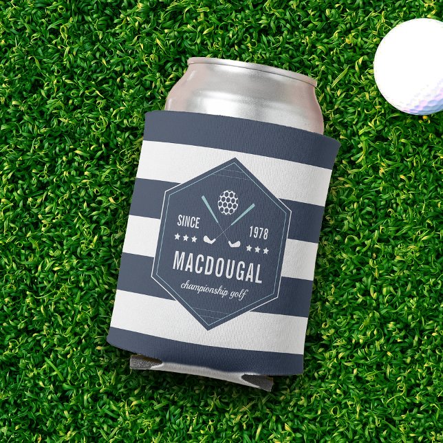 Rafraîchisseur Pour Canette Logo personnalisé du club de golf (Créateur téléchargé)