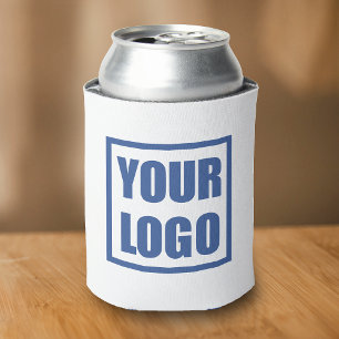 Rafraîchisseur Pour Canette Logo Swap Modèle double face blanc Can Cooler