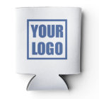 Logo Swap Modèle double face blanc Can Cooler