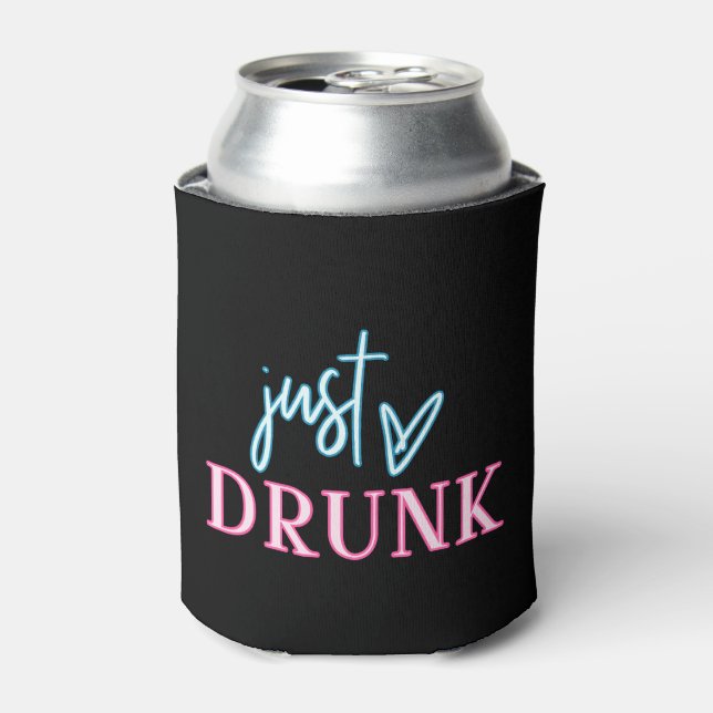 Rafraîchisseur Pour Canette LOLA Drunk in Love Just Drunk Neon Bachelorette (Can devant)