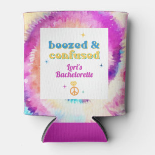 Rafraîchisseur Pour Canette LORI Tie Dye Dazed Engagé les années 70 Retro Bach