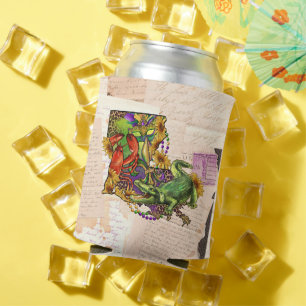 Rafraîchisseur Pour Canette Louisiane vintage Carte Cajun Crawfish Et Alligato
