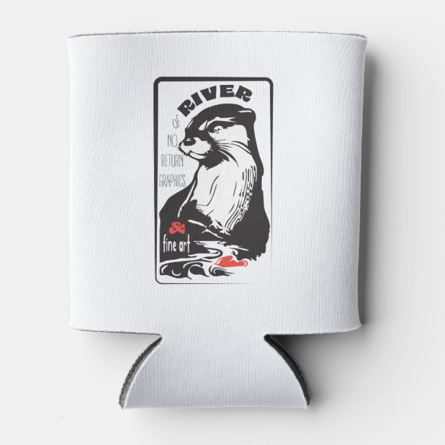 Rafraîchisseur Pour Canette loutre (Devant)