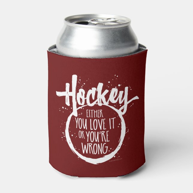 Rafraîchisseur Pour Canette Love Hockey (Can devant)