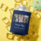 Love You Poppy 3 Photo Collage Bleu