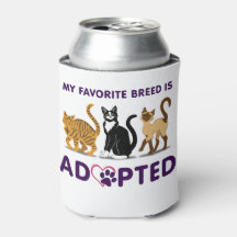 Ma race préférée est adoptée - chats