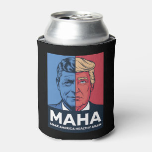 Rafraîchisseur Pour Canette MAHA Rendre l'Amérique saine à nouveau Trump 2024