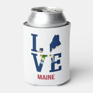 Rafraîchisseur Pour Canette Maine US State Love