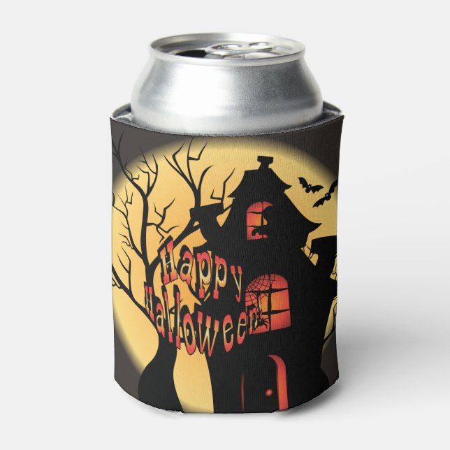Rafraîchisseur Pour Canette Maison hantée - Halloween (Can devant)