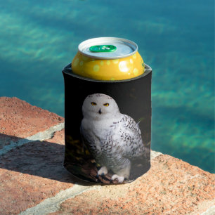 Rafraîchisseur Pour Canette Majestic winter snowy owl