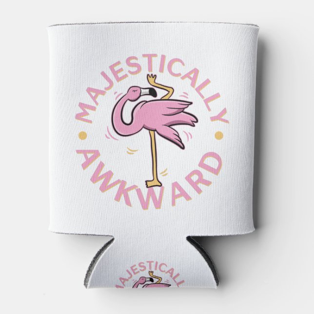 Rafraîchisseur Pour Canette Majestiquement Awkward (Devant)