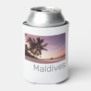Rafraîchisseur Pour Canette Maldives Ocean Indian Beach Sunset Island Souvenir