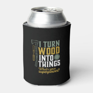 Rafraîchisseur Pour Canette Manipulateur Amusant, je transforme le bois en obj