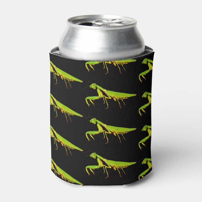 Rafraîchisseur Pour Canette Mantis de prière verte cool (Can devant)