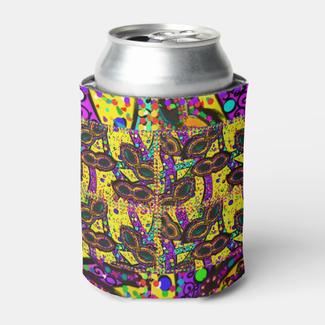 Rafraîchisseur Pour Canette Mardi Gras Art (Can devant)
