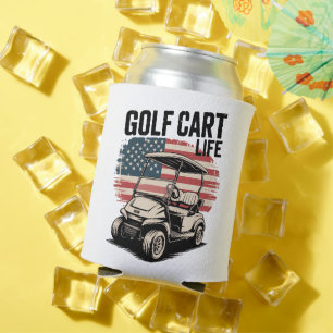 Rafraîchisseur Pour Canette Mari de la vie en chariot de golf Golfeur Amateur 