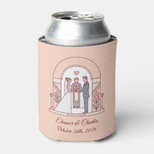 Rafraîchisseur Pour Canette Mariage Art Déco de Conte de Fées