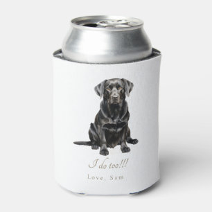 Rafraîchisseur Pour Canette Mariage personnalisé Mon animal de compagnie aussi