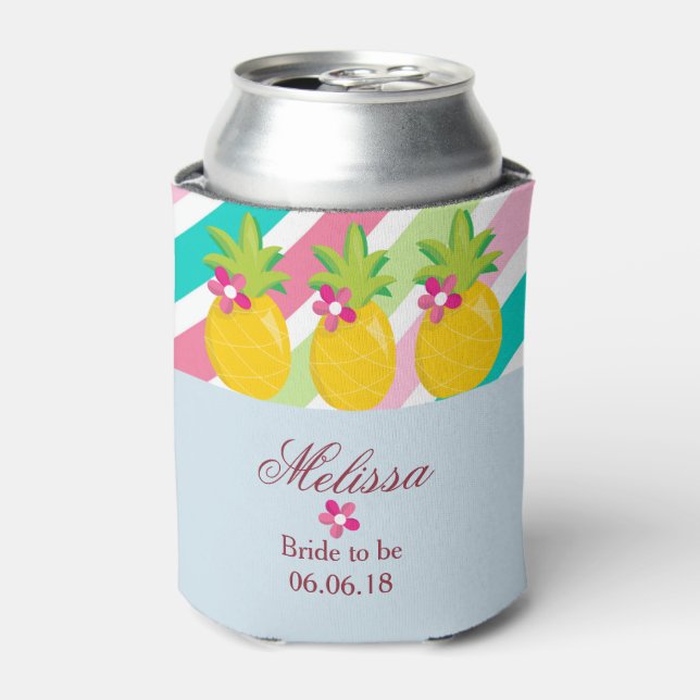 Rafraîchisseur Pour Canette Mariée à être des ananas (Can devant)