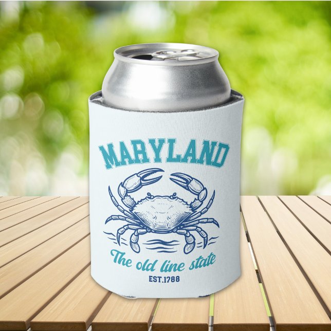 Rafraîchisseur Pour Canette Maryland Old Line State Crab Can Cooler (Créateur téléchargé)