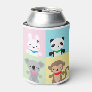 Rafraîchisseur Pour Canette Mascotte d'animaux Super Cute Kawaii