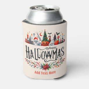 Rafraîchisseur Pour Canette Mashup de Noël d'Halloween