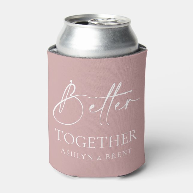 Rafraîchisseur Pour Canette Meilleur Ensemble Mariage rose peut refroidir/Kooz (Can devant)