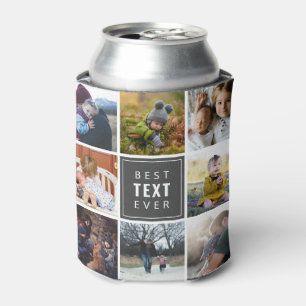 Rafraîchisseur Pour Canette Meilleur "Votre texte ici" Ever Photo personnalisé