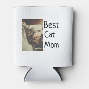 Rafraîchisseur Pour Canette Meilleure maman chat papa ajouter chat photo nom c