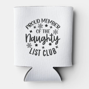 Rafraîchisseur Pour Canette Membre fier du Club de la Liste Vilains Noël