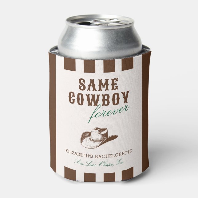 Rafraîchisseur Pour Canette Même Cowboy Forever Bachelorette Week-end (Can devant)