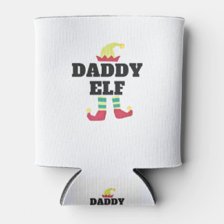 Rafraîchisseur Pour Canette Mens Daddy Elf Funny Matching Cadeau de Noël