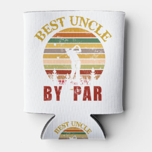Rafraîchisseur Pour Canette Mens Vintage Best Uncle by Par Funny Golf T-shirt