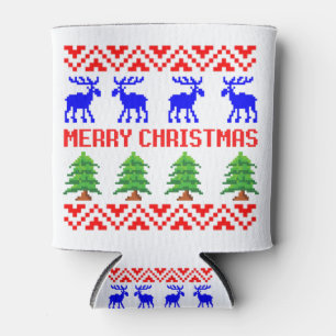 Rafraîchisseur Pour Canette Merry Christmas Ugly Sweater