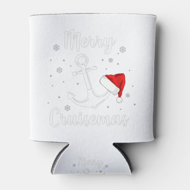 Rafraîchisseur Pour Canette Merry Cruisemas Funny Christmas Cruise Holiday (Devant)