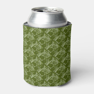 Rafraîchisseur Pour Canette Métal Rose-12-Olive VERT-BOISSON PEUT COOLER