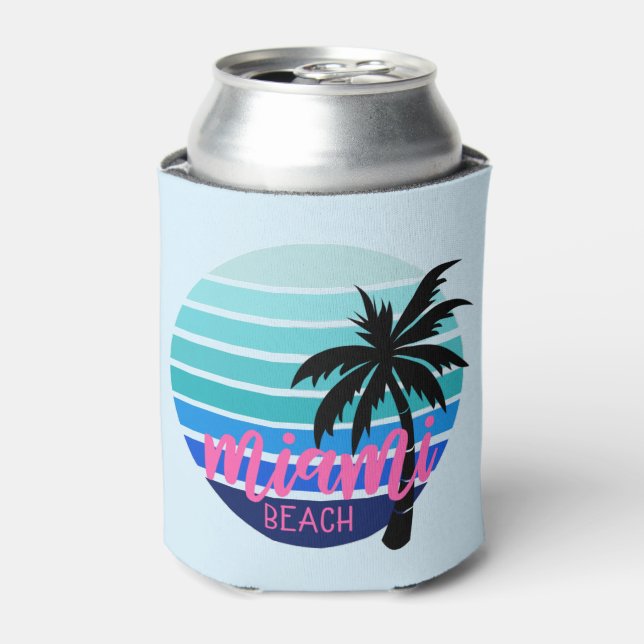 Rafraîchisseur Pour Canette Miami Beach (Can devant)