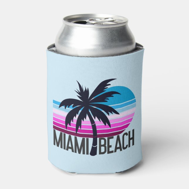 Rafraîchisseur Pour Canette Miami Beach (Can devant)